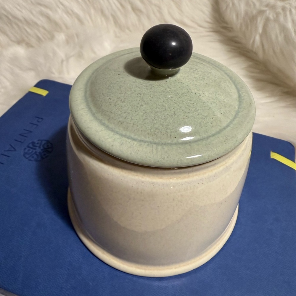 Denby Energy Sugar bowl in Celedon EUC